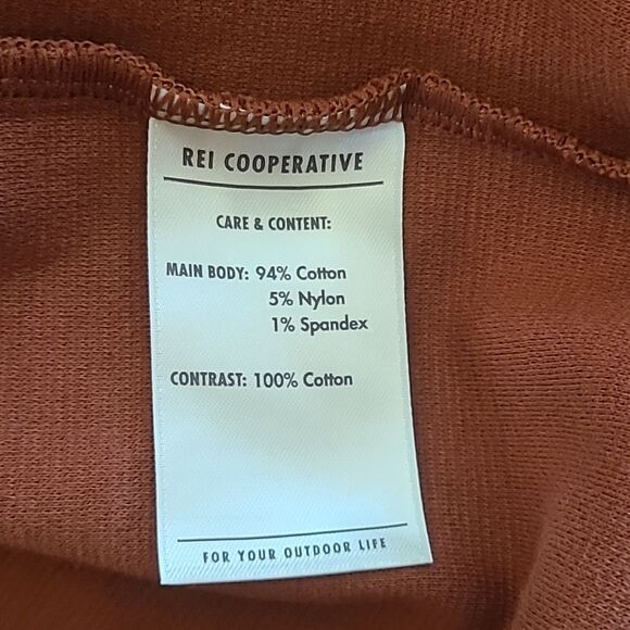 REI CO-OP Farlands Snap Pullover Shirt Color Baked Earth Rust Men's Size XL - Picture 10 of 11